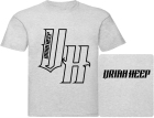 šedivé pánské triko Uriah Heep