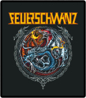 nášivka na záda, zádovka Feuerschwanz - logo