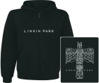 mikina s kapucí a zipem Linkin Park - totem