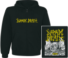 mikina s kapucí a zipem Napalm Death - Scum