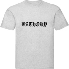 šedivé pánské triko Bathory
