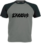 šedočerné triko Exodus
