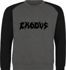 černošedivá mikina bez kapuce Exodus