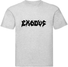 šedivé pánské triko Exodus