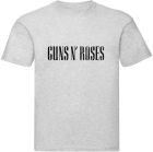 šedivé pánské triko Guns n Roses