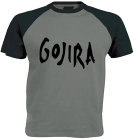 šedočerné triko Gojira