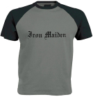 šedočerné triko Iron Maiden II