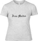 šedivé dámské triko Iron Maiden II