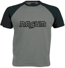 šedočerné triko Nasum