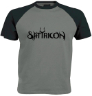 šedočerné triko Saytricon