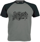 šedočerné triko Slayer