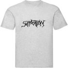 šedivé pánské triko Suffocation
