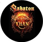 placka, odznak Sabaton - Hordes Of Khan