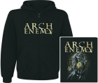 mikina s kapucí a zipem Arch Enemy - Queen Of Hearts