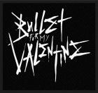 nášivka Bullet For My Valentine - Logo bw