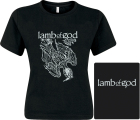 dámské triko Lamb Of God - skeleton eagle