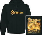 mikina s kapucí a zipem Sabaton - Legends