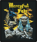 nášivka na záda, zádovka Mercyful Fate - Time, Anubys and mummy