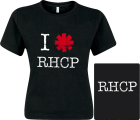 dámské triko Red Hot Chili Peppers - I Love RHCP