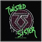 nášivka Twisted Sister - Spray Logo