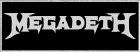 nášivka nápis Megadeth II