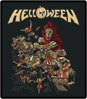 nášivka na záda, zádovka Helloween - Walls Of Jericho
