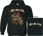 mikina s kapucí Helloween - Walls Of Jericho