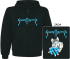 mikina s kapucí a zipem Sonata Arctica - Wolf biting logo