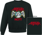 mikina bez kapuce Anthrax - NOT!