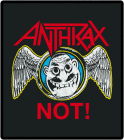 nášivka na záda, zádovka Anthrax - NOT!
