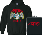 mikina s kapucí Anthrax - NOT!
