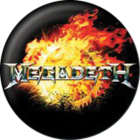 placka, odznak Megadeth