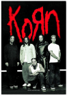 plakát, vlajka Korn - band