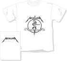 bílé pánské triko Metallica - Death Magnetic