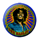 placka, odznak Bob Marley - Sun