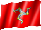 venkovní vlajka Isle Of Man