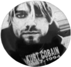 placka, odznak Kurt Cobain