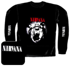 triko s dlouhým rukávem Nirvana - Kurt Cobain - band