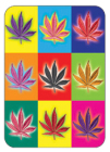 samolepka Hanf, Marihuana - Coloured