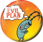 placka, odznak Evil Plan