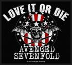 nášivka Avenged Sevenfold - Love It Or Die