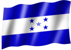 venkovní vlajka Honduras