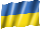 venkovní vlajka Ukrajina