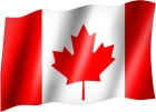 venkovní vlajka Kanada