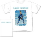 bílé triko Iron Maiden - Hockey blue