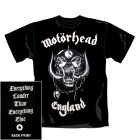 triko Motörhead - England - Everything Louder ...