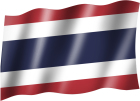 venkovní vlajka Thajsko