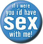 placka, odznak Sex