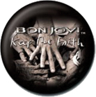placka, odznak Bon Jovi