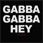 nášivka Ramones - Gabba Gabba Hey